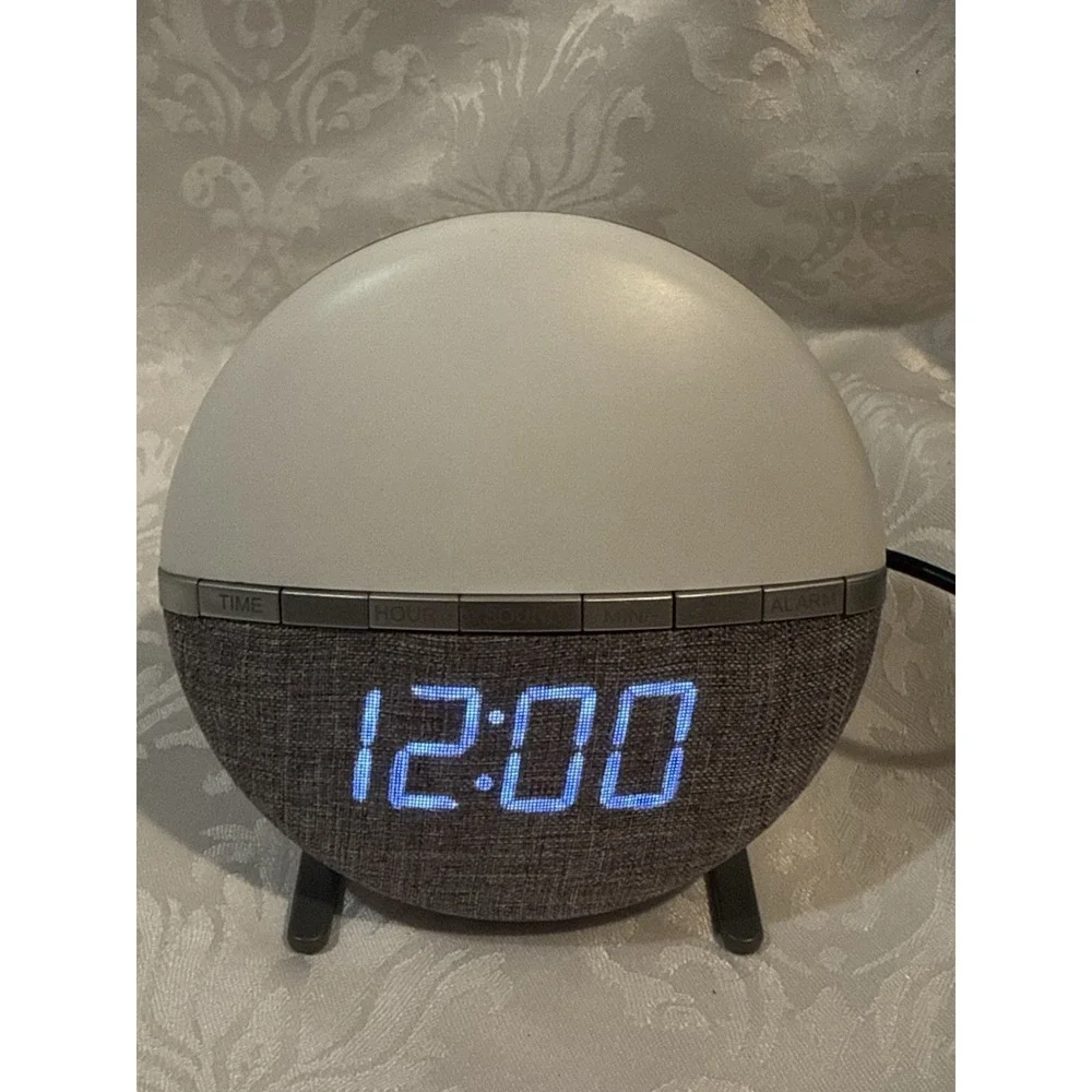 Zeithalter‎ sunrise jarring audio alarms alarm clock multi-functional bedside